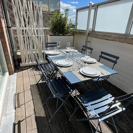 Le Phare - Penthouse Duplex Sur La Lippenslaan - 10min à Pied - Idéal Groupe Famille&amis - 2 Terrasses - Garage Privé Gratuit à Proximité Apartamento Knokke-Heist