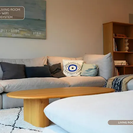 Le Phare - Penthouse Duplex Sur La Lippenslaan - 10min à Pied - Idéal Groupe Famille&amis - 2 Terrasses - Garage Privé Gratuit à Proximité Apartamento *