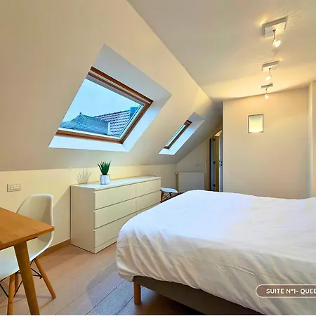 Apartamento Le Phare - Penthouse Duplex Sur La Lippenslaan - 10min à Pied - Idéal Groupe Famille&amis - 2 Terrasses - Garage Privé Gratuit à Proximité *