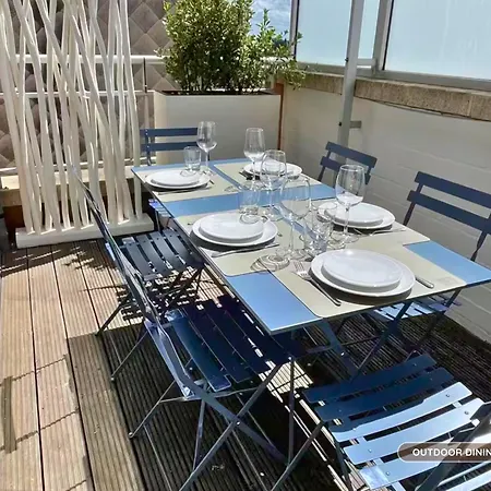 Apartamento Le Phare - Penthouse Duplex Sur La Lippenslaan - 10min à Pied - Idéal Groupe Famille&amis - 2 Terrasses - Garage Privé Gratuit à Proximité Knokke-Heist